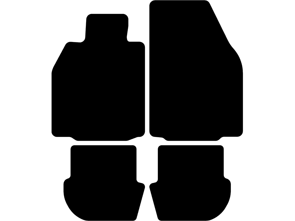 Breite Beifahrermatte