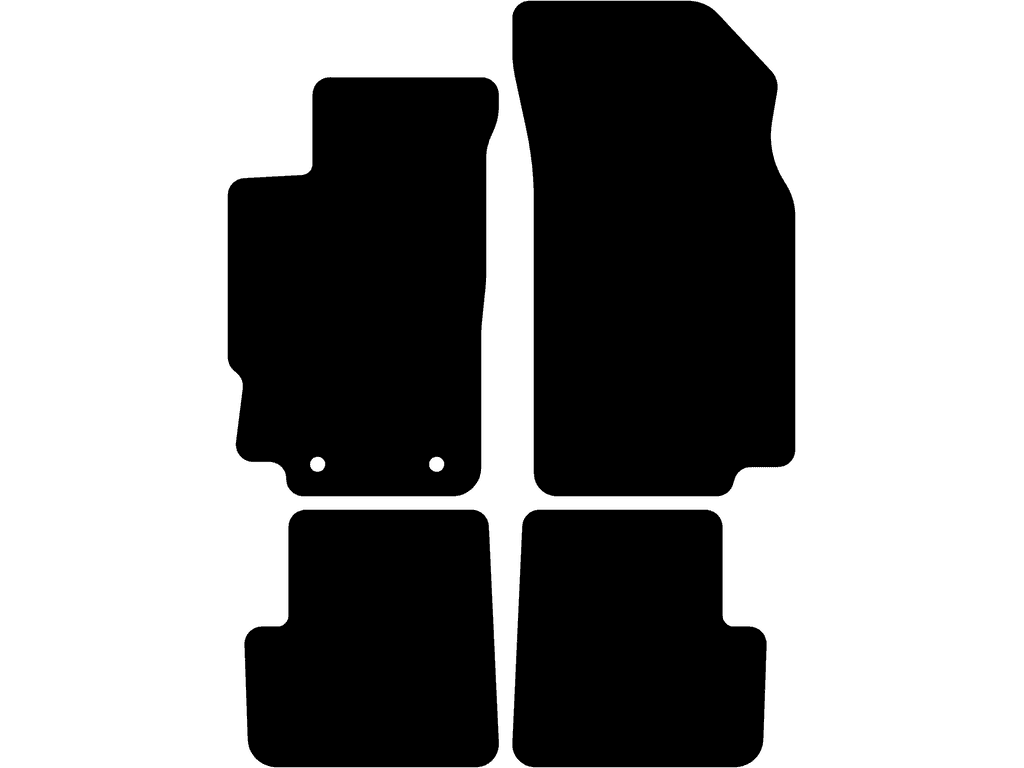 Coupé / Kombi / Limousine | Abstand Befestigungspunkte (Fahrer) 24,3 cm | Variante 1