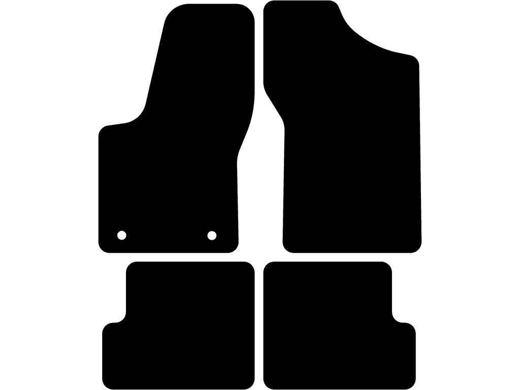 Fußmatten für Fiat Seicento 1998 - 2011