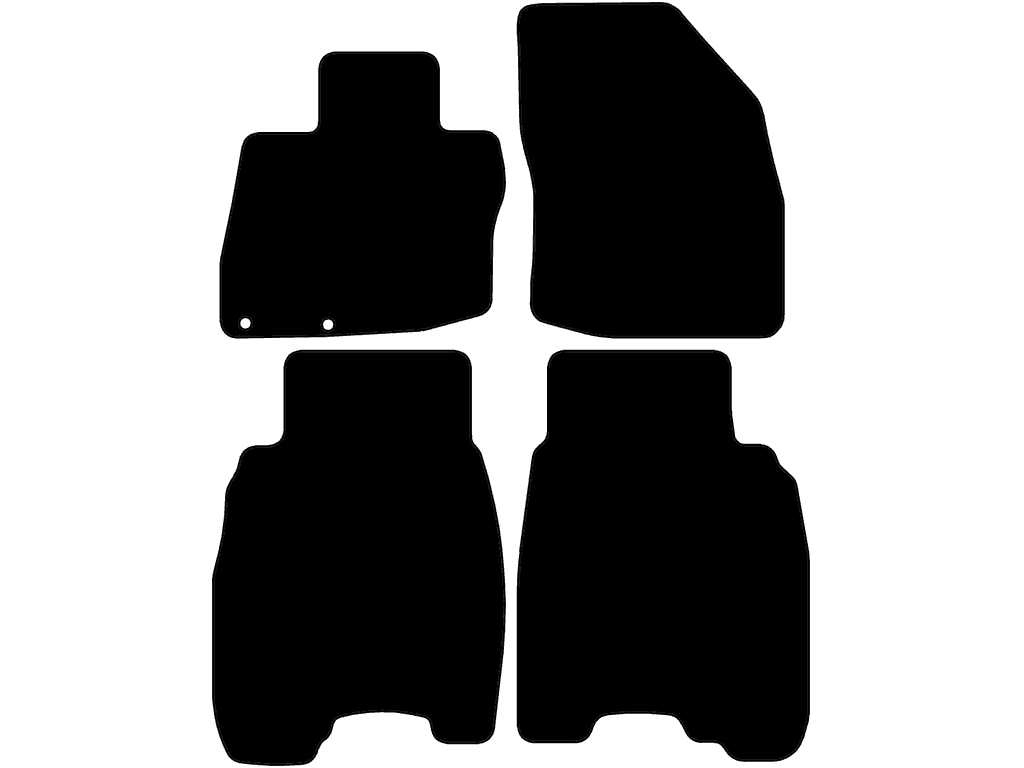 3/5 Türen | Beifahrer ohne Befestigung | Befestigungssystem: 26mm Clips (mit Öse) | Variante 1