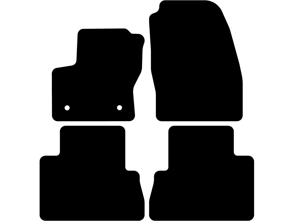 Abstand Befestigungspunkte (Fahrer) 27,6 cm