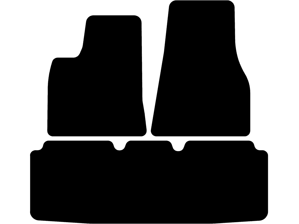 Fußmatten für Tesla Model S 2012 - 2021