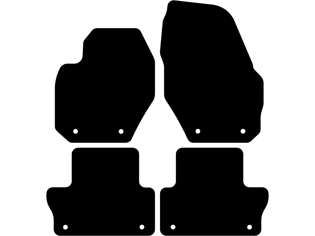 Fußmatten für Volvo XC60 2008 - 2017