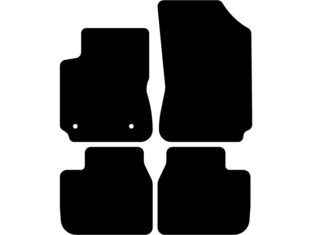Fußmatten für Citroën C4 Cactus 2018 - 2021