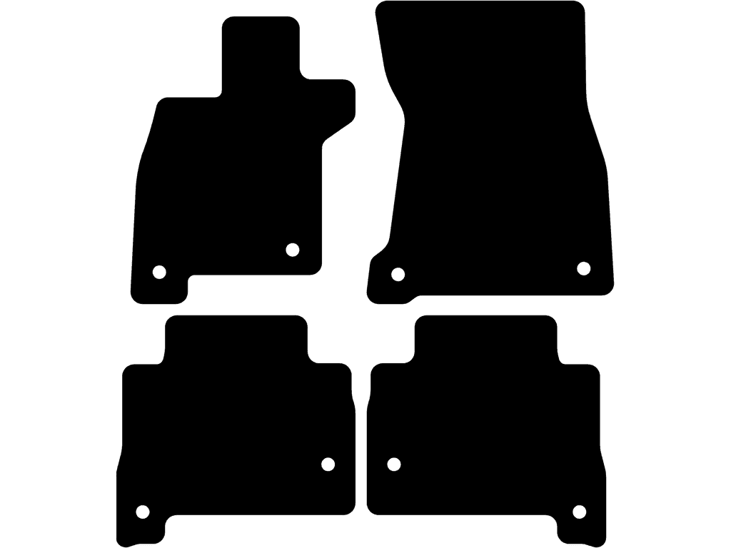 Fußmatten für Lexus LS 500h 2018 - 2026