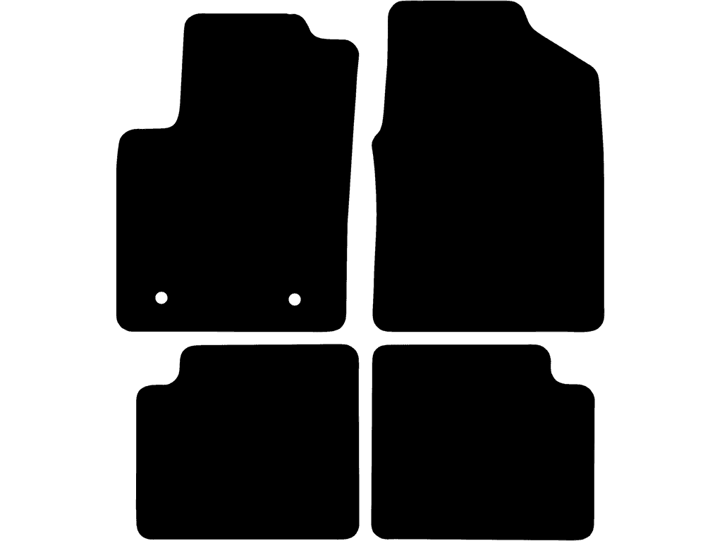 Befestigungssystem: Clips (mit ovaler Öse) mit Schraube