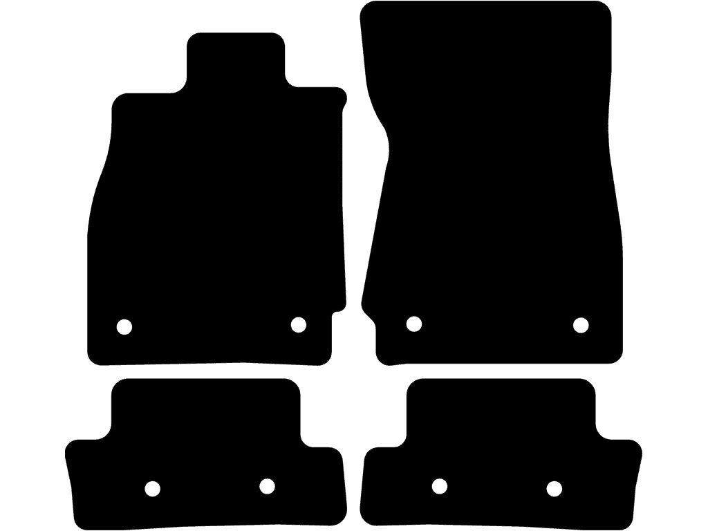 Fußmatten für Lexus LC 2017 - 2024