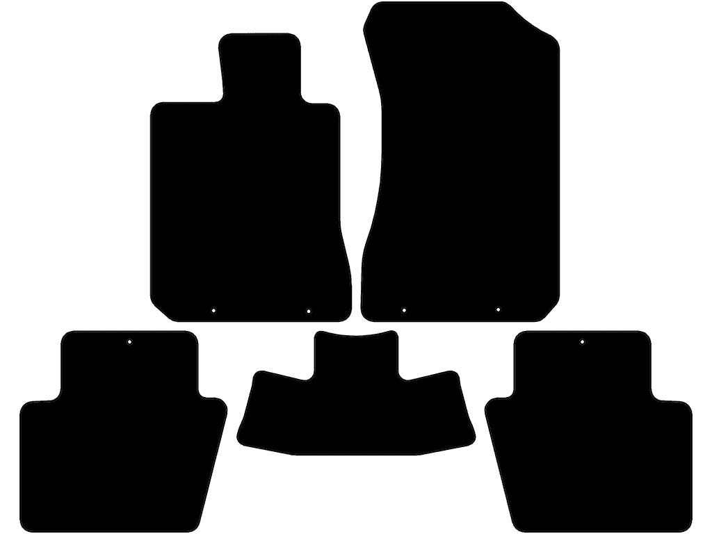 Fußmatten für Honda Legend KB1 2005 - 2009