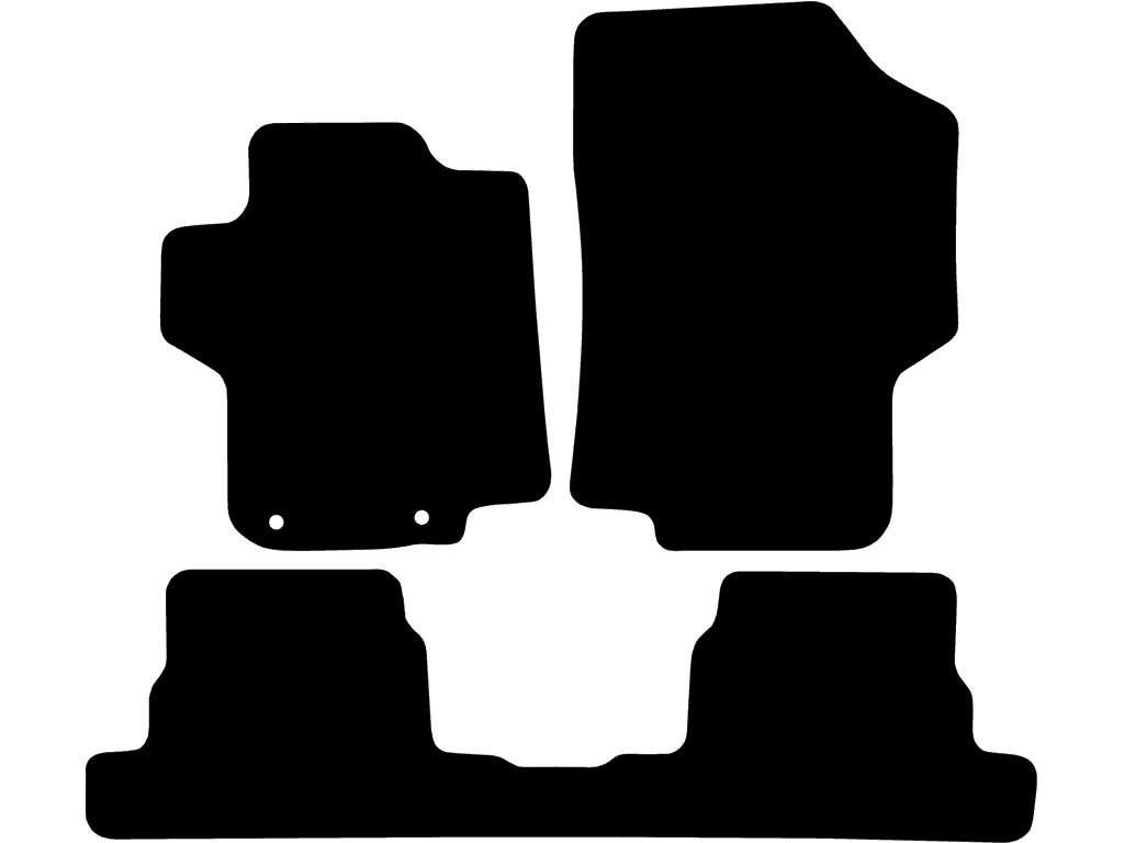 Fußmatten für Peugeot 1007 2005 - 2009