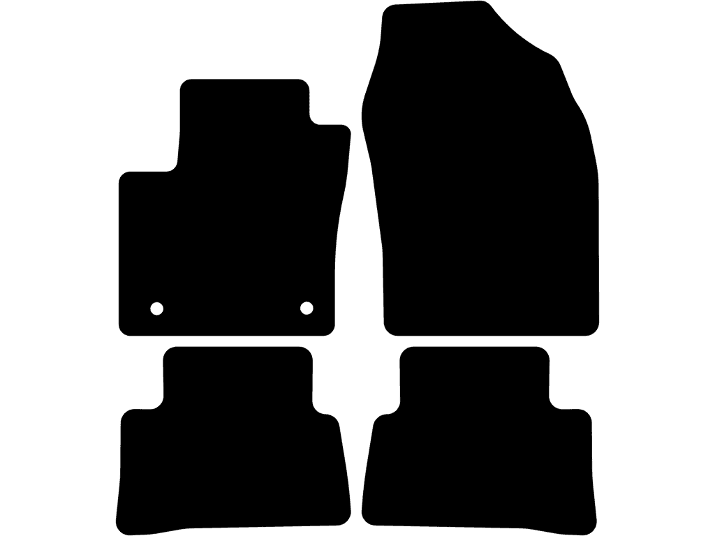 Fußmatten für Toyota C-HR 2017 - 2023