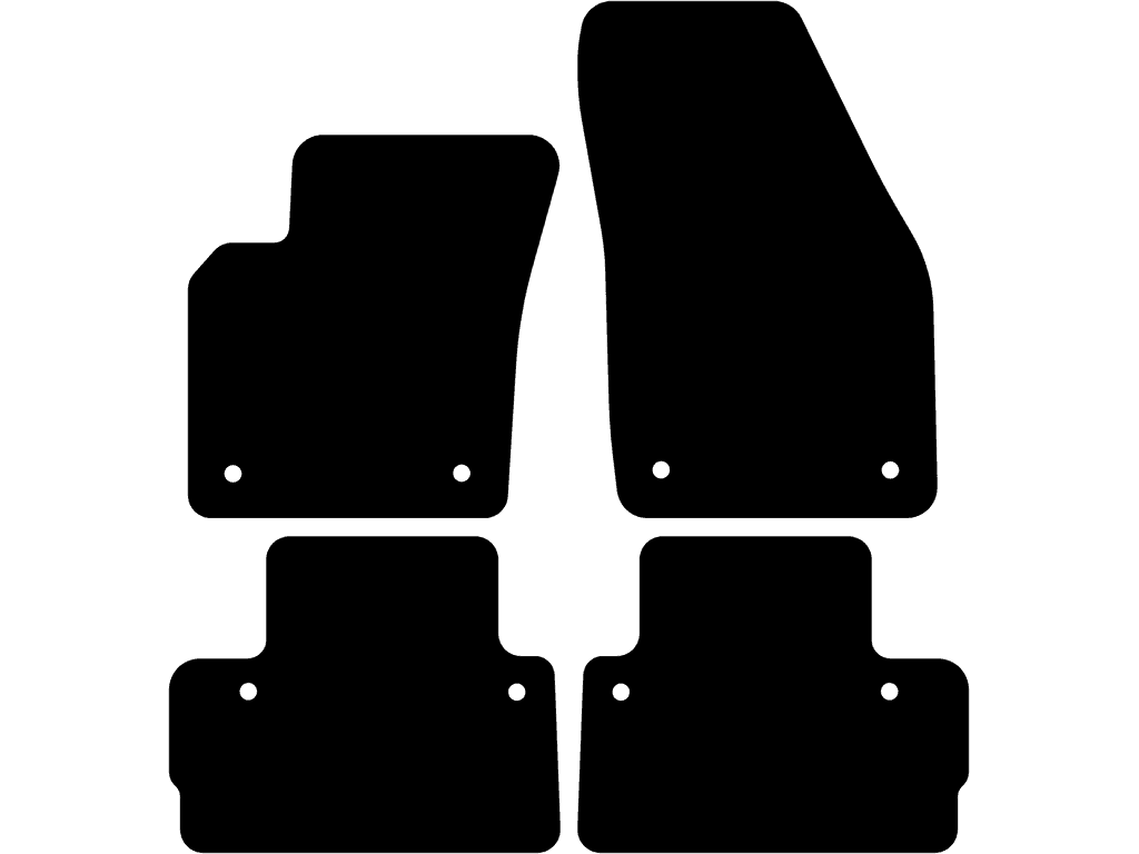 Fußmatten für Volvo C30 2006 - 2012