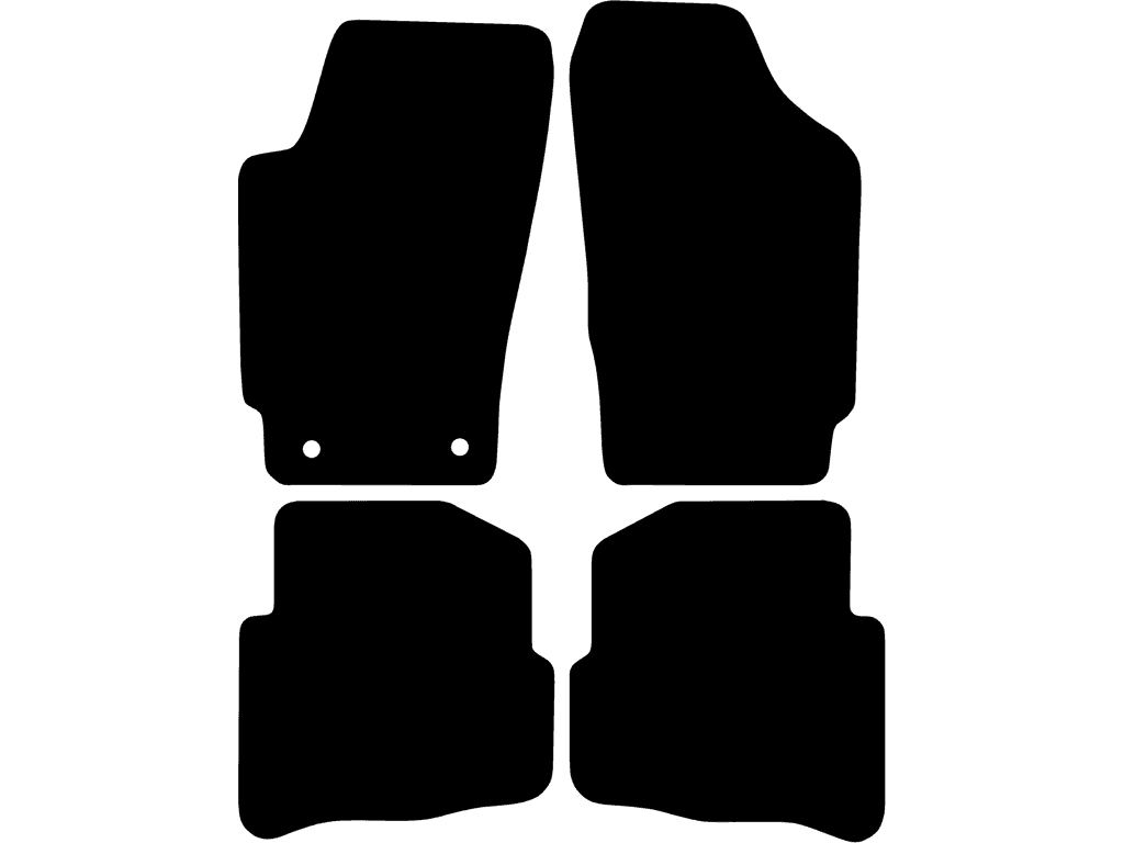 Fußmatten für Volkswagen Fox 2005 - 2011