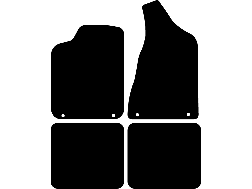 Fußmatten für Audi 90 1987 - 1991