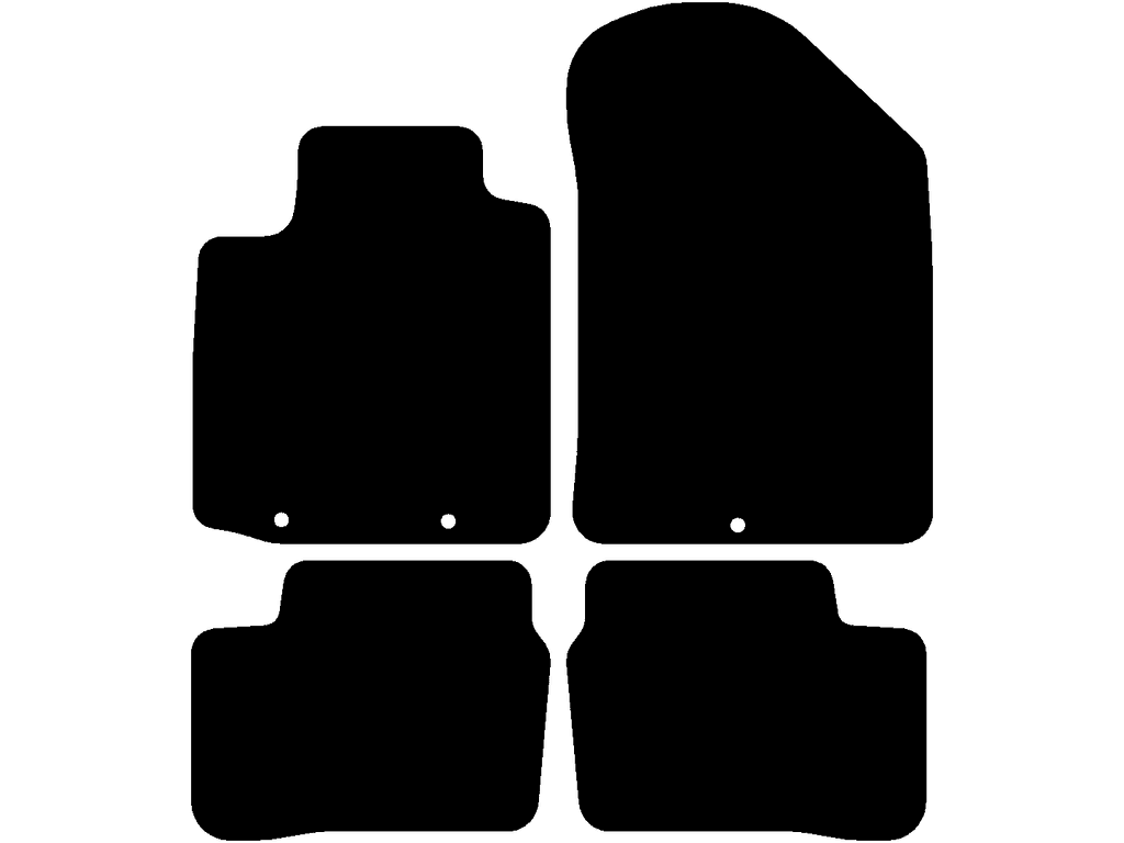 Fußmatten für Kia Picanto 2011 - 2017