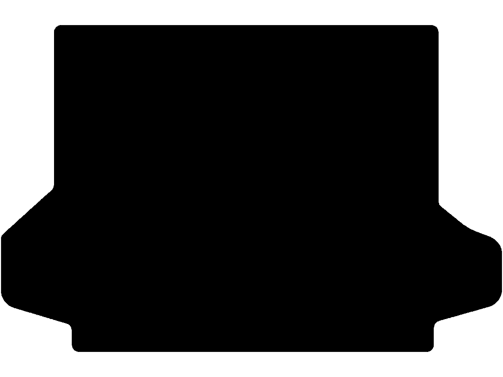 Nur passend für Modelle mit hohem Ladeboden