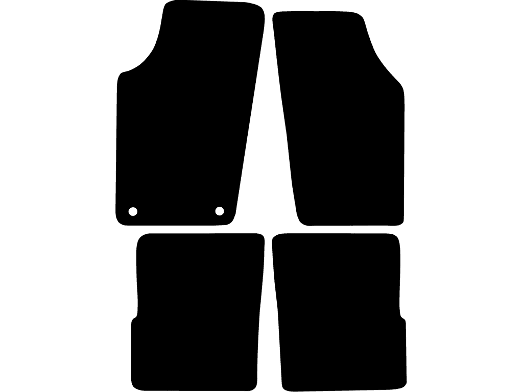 Fußmatten für Saab 900 1986 - 1993