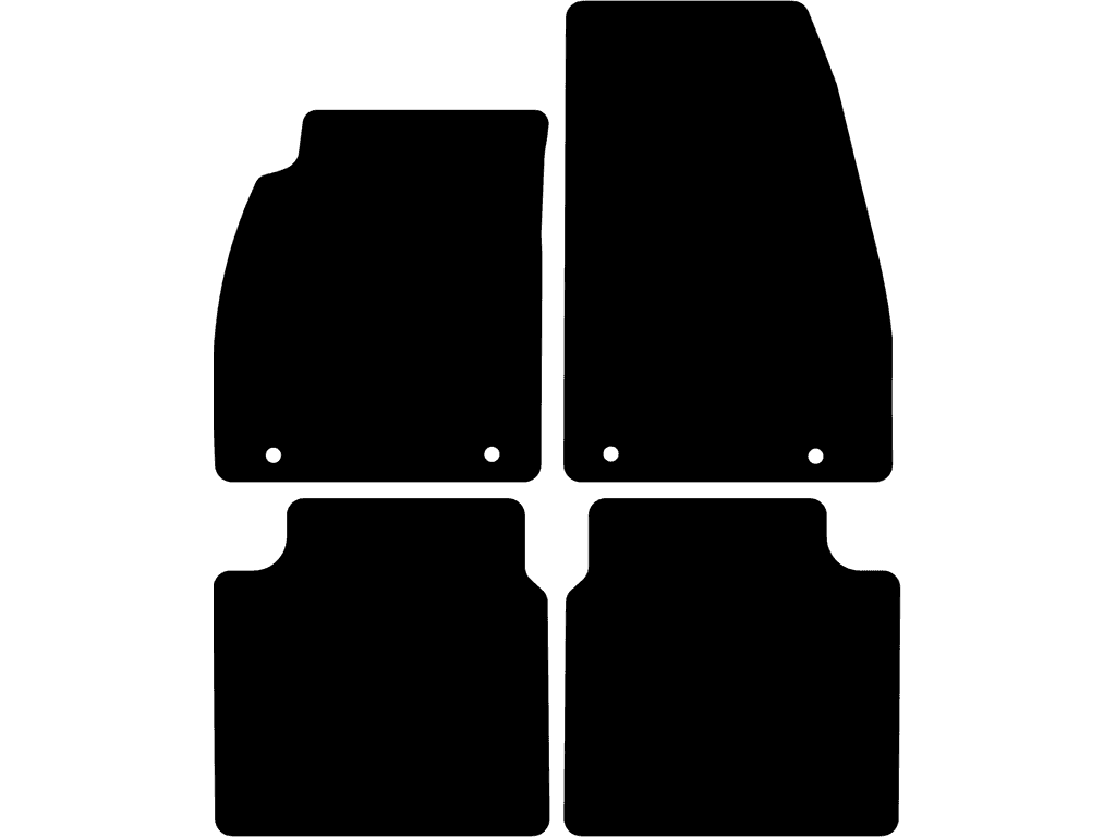 Fußmatten für Saab 9-5 2010 - 2011