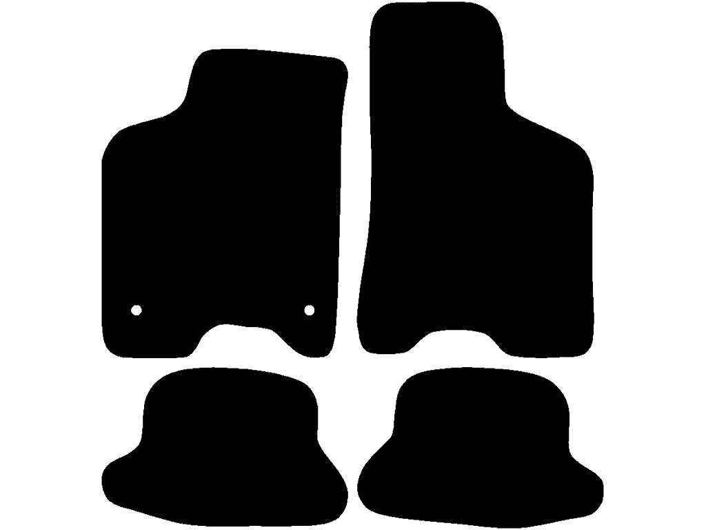 Beifahrer ohne Befestigung | Befestigungssystem: Clips (geschlossen)