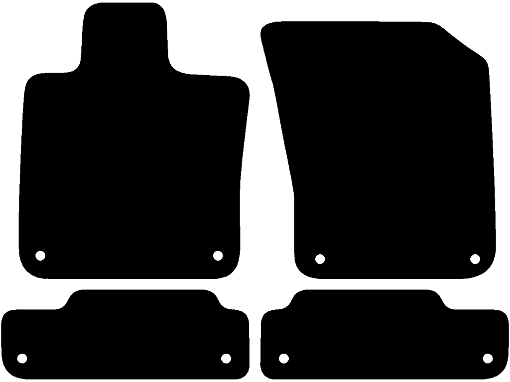 Fußmatten für Polestar 1 2019 - 2021