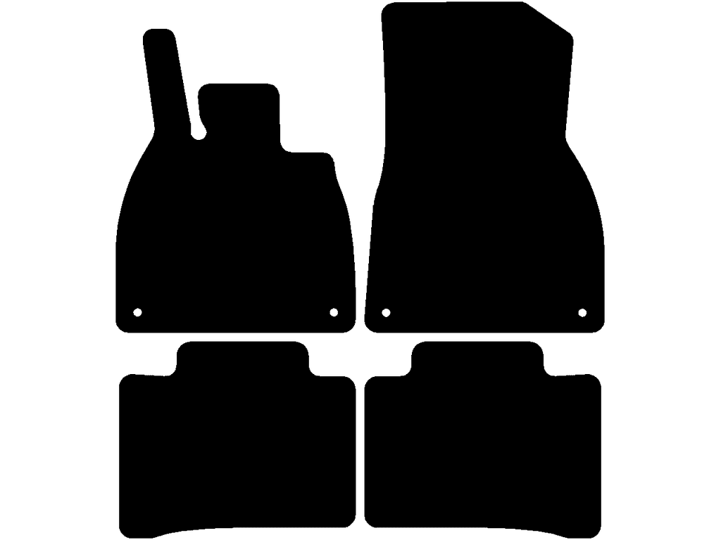 Fußmatten für Mercedes EQS V297 2021 - 2026