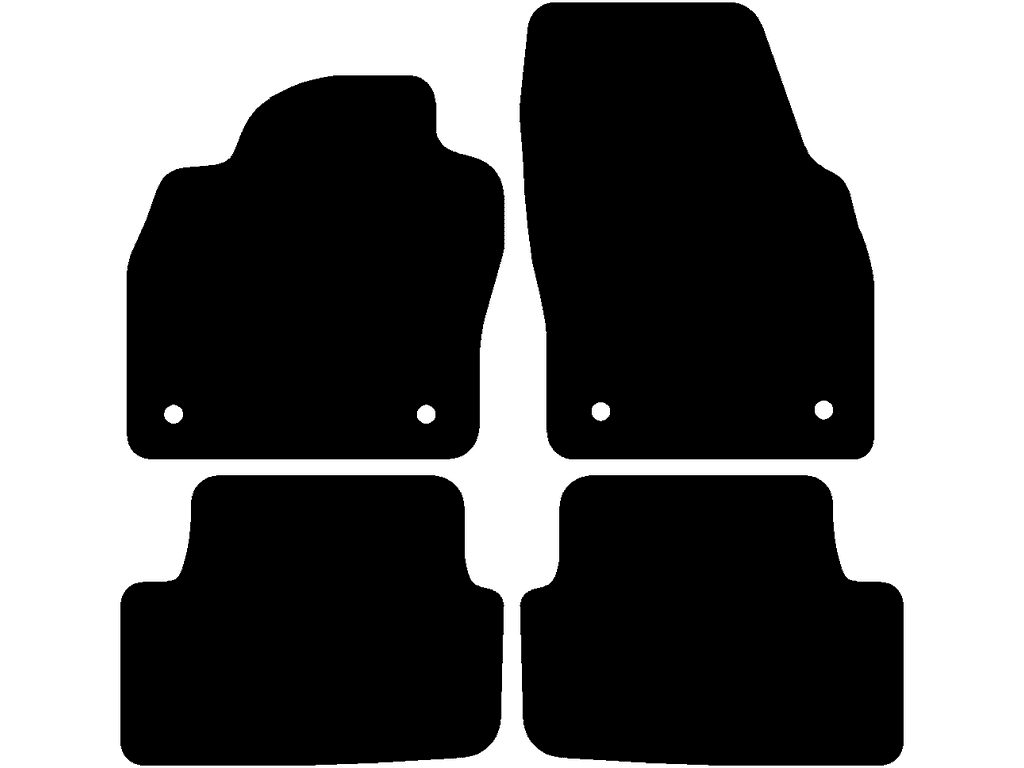 Beifahrer mit Befestigung