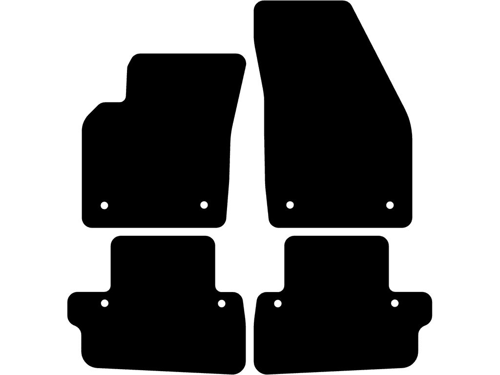 Fußmatten für Volvo C70 2006 - 2013