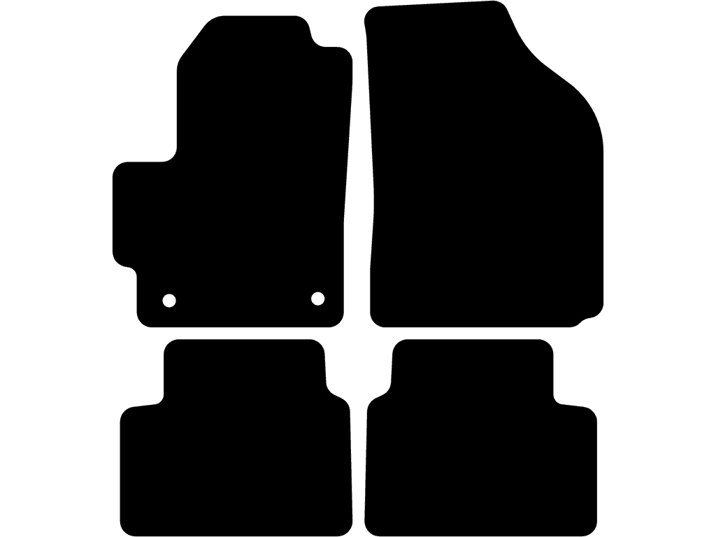 Fußmatten für Chevrolet Matiz 2008 - 2010