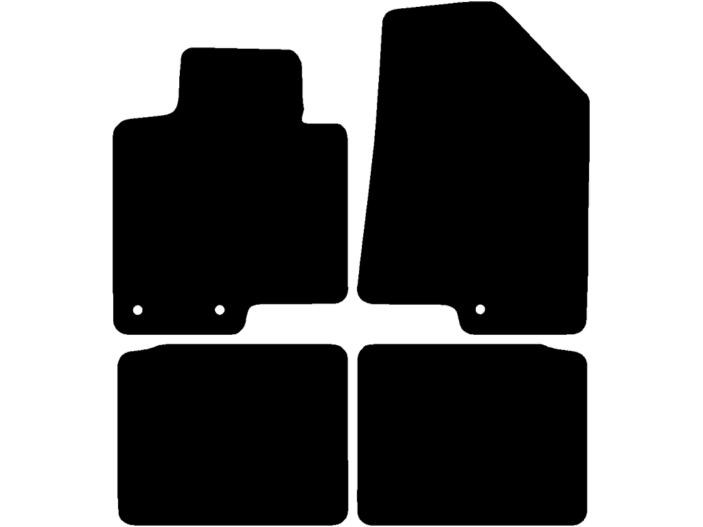 Fußmatten für Hyundai i40 2011 - 2019