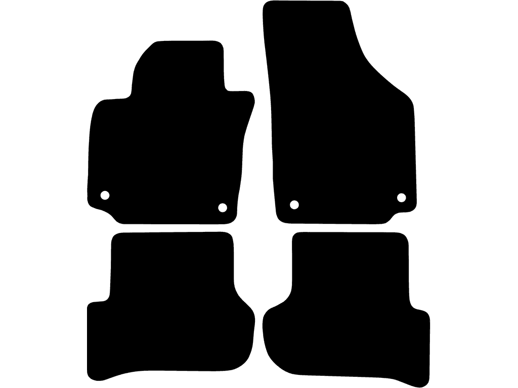Fußmatten für Skoda Yeti 2009 - 2013