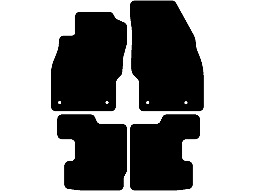 Fußmatten für Opel Adam 2013 - 2019