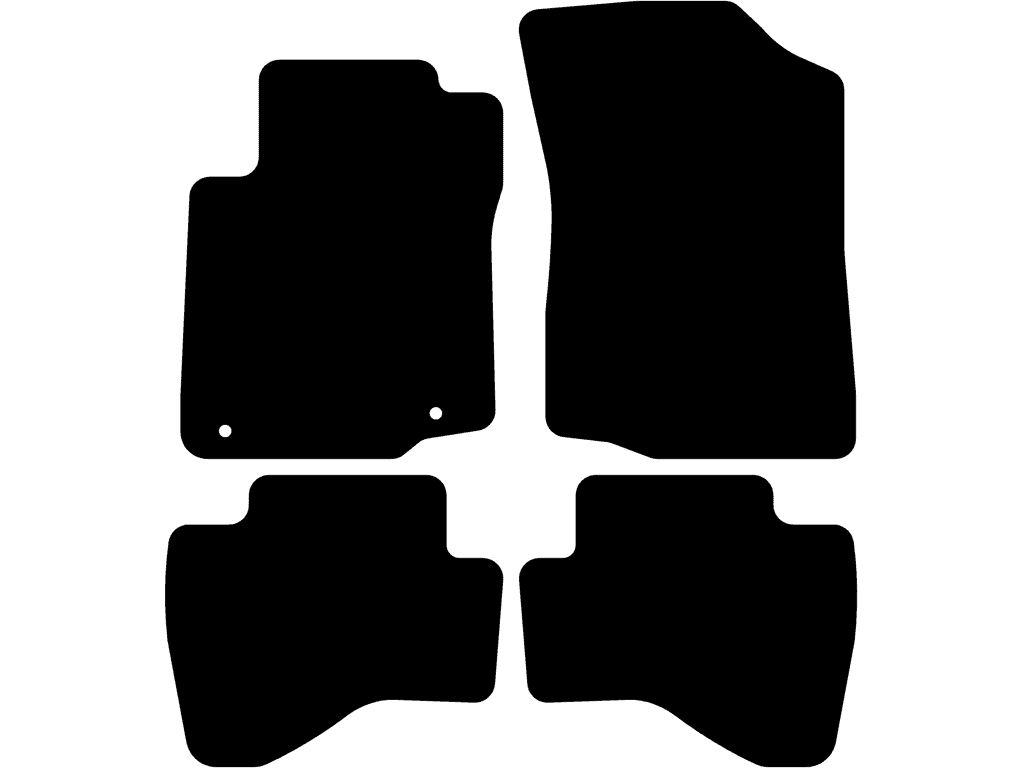 Fußmatten für Citroën C1 2009 - 2014