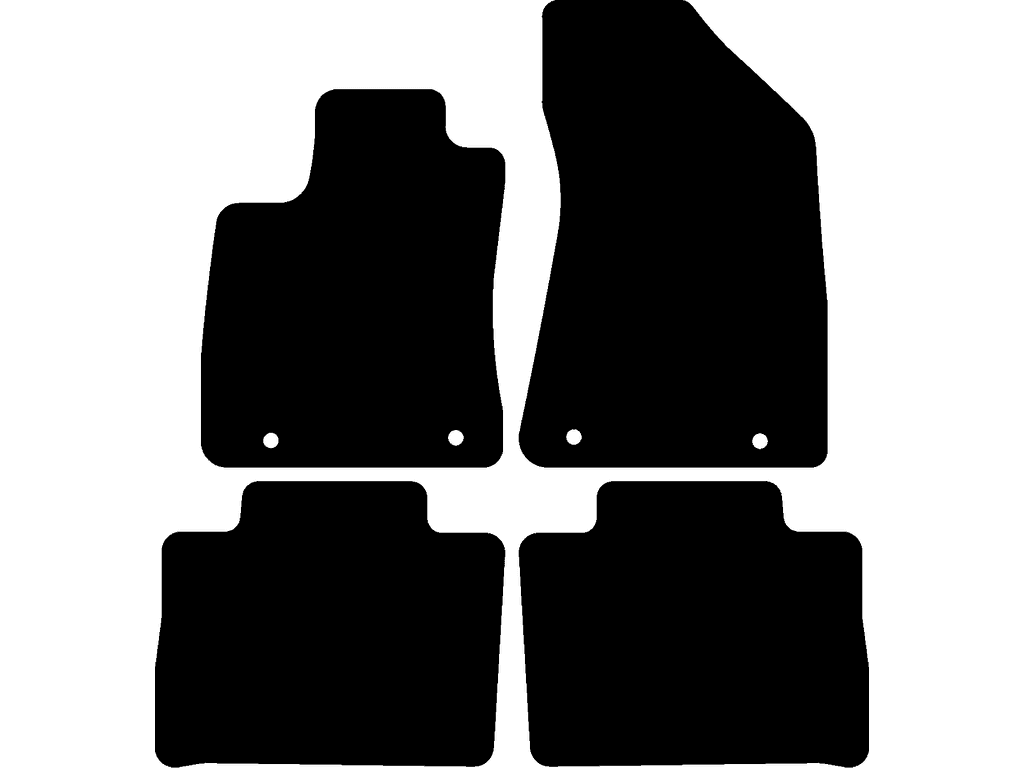 EV | Befestigungssystem: Clips (mit ovaler Öse vertikal)