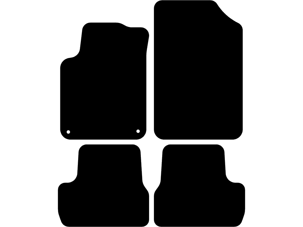 Fußmatten für Citroën C3 2009 - 2013