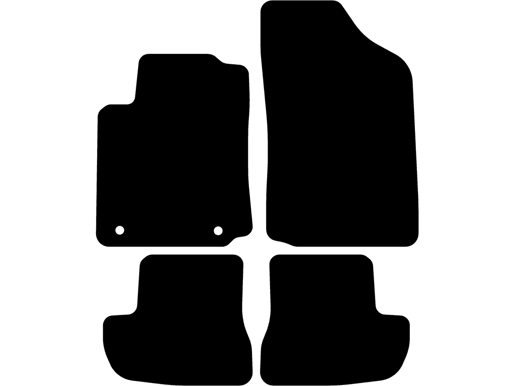 Fußmatten für Citroën C2 2003 - 2009