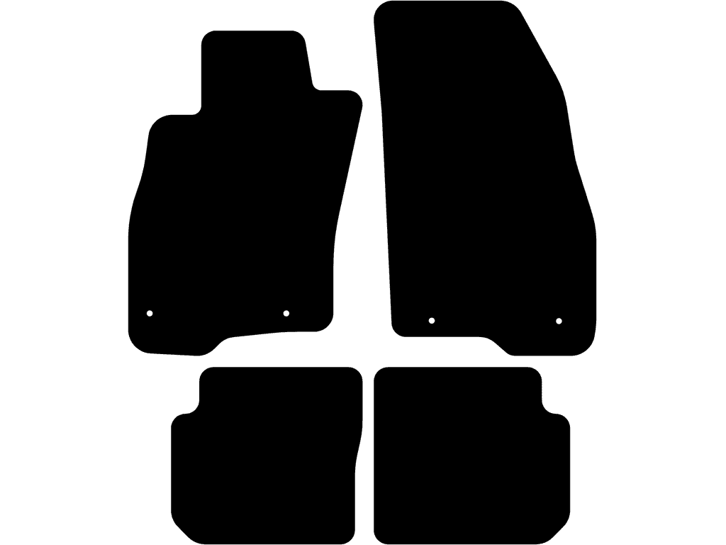 Fußmatten für Fiat Punto 2012 - 2018