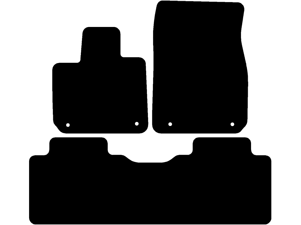 Fußmatten für Xpeng G9 2023 - 2026