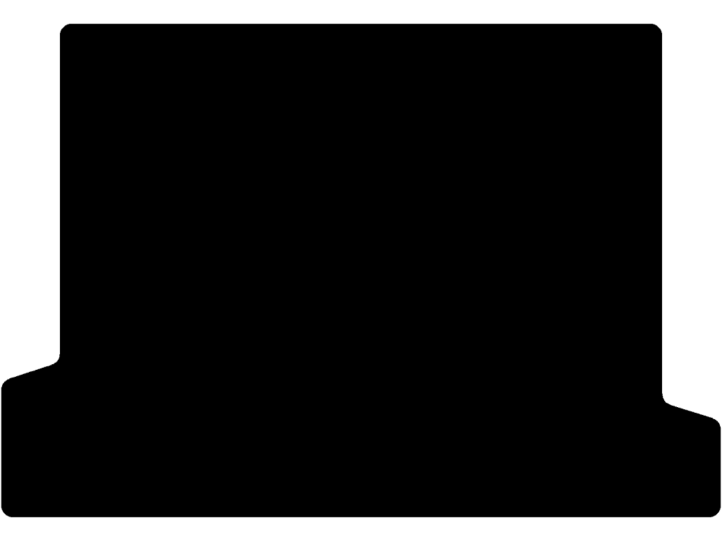 Nur passend für Modelle mit hohem Ladeboden