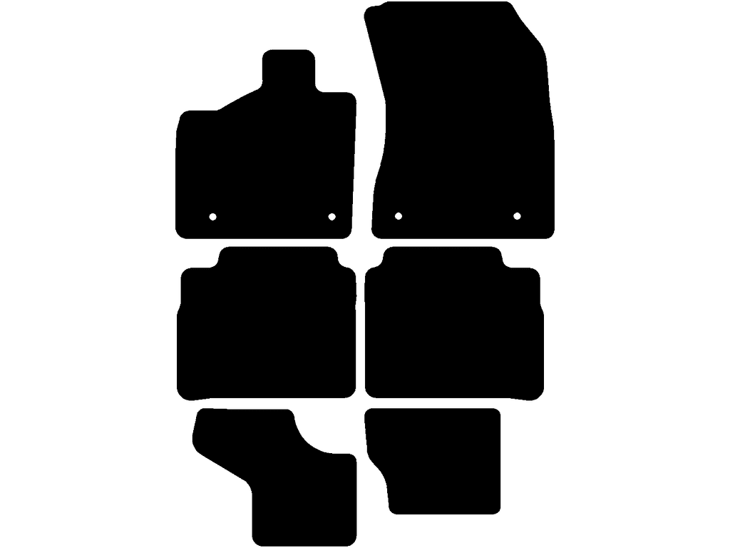 7 Sitzer | Variante 2 | Abstand Befestigungspunkte (Fahrer) 30,8 cm