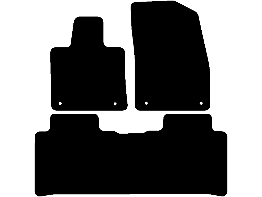 Fußmatten für Xpeng G6 2024 - 2026