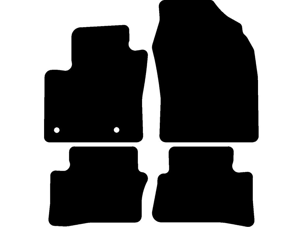 Abstand Befestigungspunkte (Fahrer) 29,9 cm