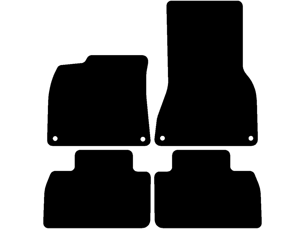 Fußmatten für Porsche Macan XAB 2024 - 2026