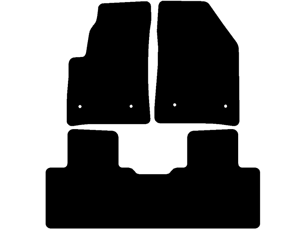 Fußmatten für Maxus Euniq 6 2022 - 2026