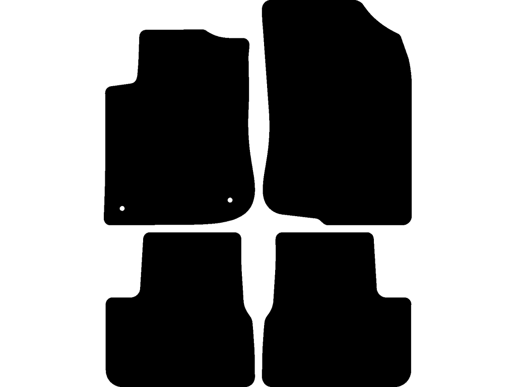 Fußmatten für Peugeot 2008 2013 - 2016