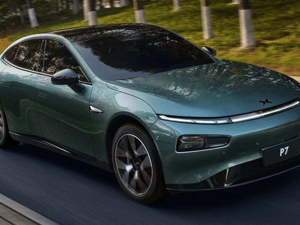 Kofferraummatten für Xpeng P7 2023 - 2026