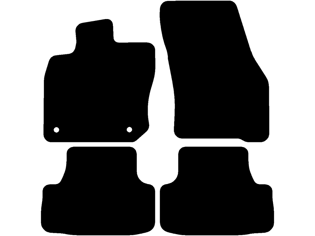 Fußmatten für Volkswagen T-Roc 2025 - 2026