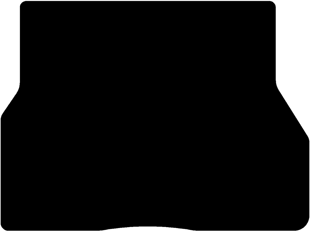 Nur passend für Modelle mit hohem Ladeboden