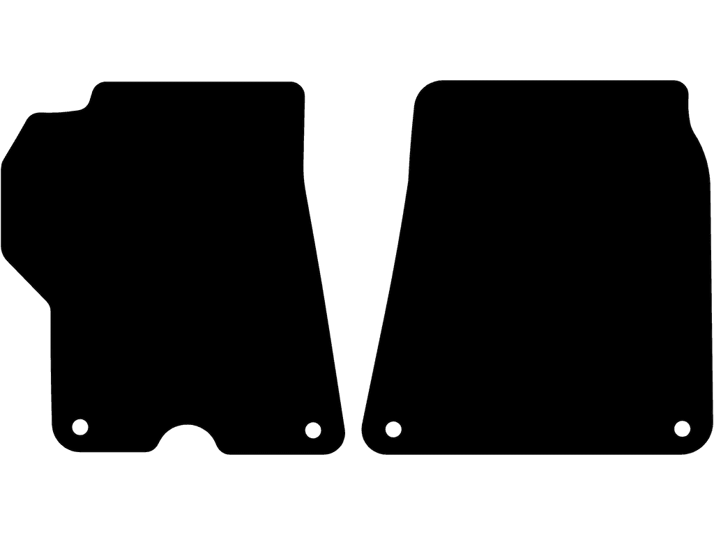 2 Sitzer | Befestigungssystem: Clips (geschlossen)