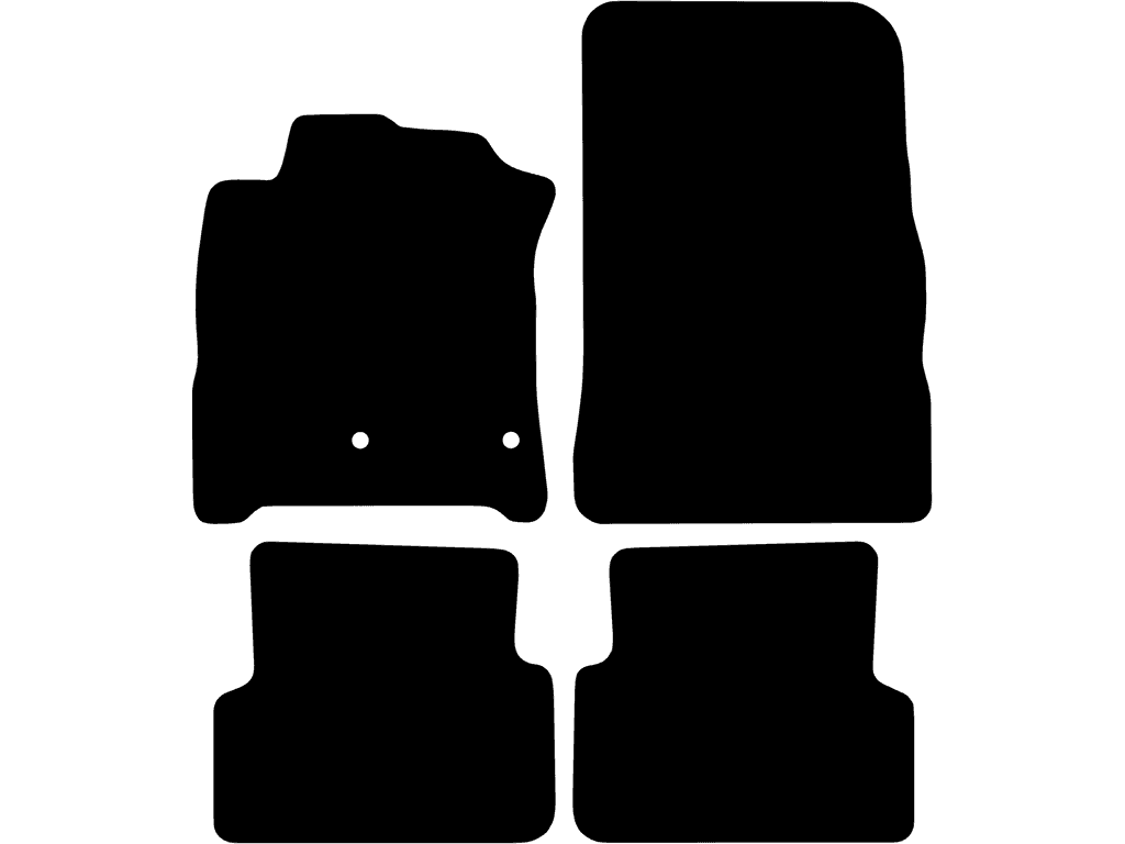 Abstand Befestigungspunkte (Fahrer) 20,4 cm