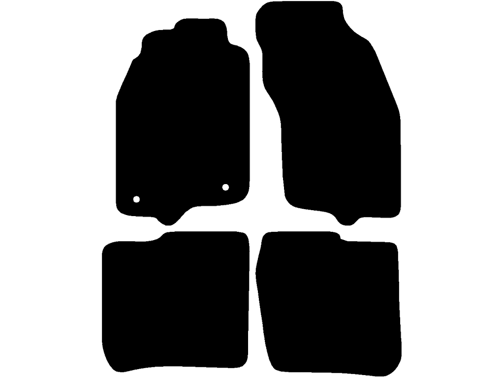 Fußmatten für Mitsubishi Carisma 1995 - 2001