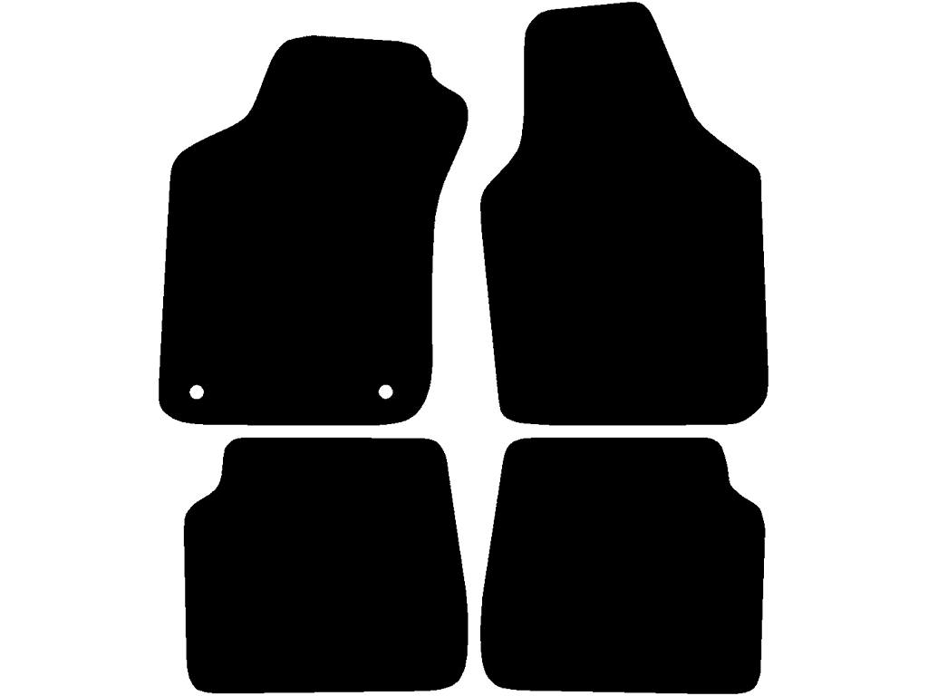 Fußmatten für Kia Pride 1996 - 2000